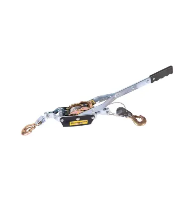 Wciągarka ręczna linowa MASTERTOOL 4T stalowa lina nośna 5 mm*2.3 m, 2 haki 86-8022