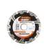 Tarcza diamentowa GRANITE TURBO REINFORCED 125*2, 2 mm 22-24% 12200 obr./min obr./min 9-03-125