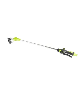 Pistolet zraszający MASTERTOOL BULAVA 10 funkcji drążek zraszający 800 mm metalowy/powłoka TPR 92-9320