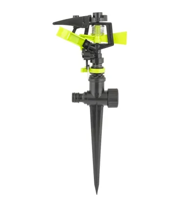 Zraszacz impulsowy MASTERTOOL 1/2" z podstawką 20 m 5, 3-13, 5 l/min 92-9323