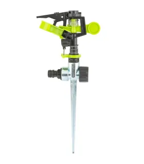 Zraszacz impulsowy MASTERTOOL 1/2" z metalową podstawą 20 m 5, 3-13, 5 l/min 92-9329