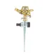 Zraszacz impulsowy MASTERTOOL metalowy 1/2" z podstawką 16 m 5, 7-14, 8 l/min 92-9330