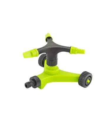 Zraszacz obrotowy 3-ramienny MASTERTOOL 1/2" na kółkach 12 m 180 m² 92-9332