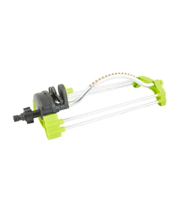 Zraszacz oscylacyjny MASTERTOOL 1/2" 16 mosiężnych dysz 4 funkcje 110-220 m² 92-9337