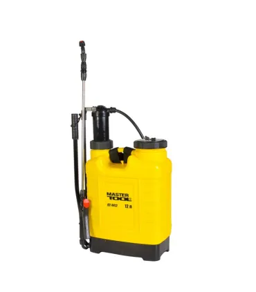 Opryskiwacz ogrodowy MASTERTOOL ciśnieniowy plecakowy 12 l, przedłużka teleskopowa 50-90 cm 92-9412
