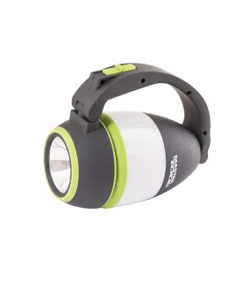 Lampa ręczna MASTERTOOL składana 3-in-1, 3 funkcje, 3W LED/10*0, 2W SMD LED 150 Lum/8000K, 120 m, 3xAA, ABS 94-0805