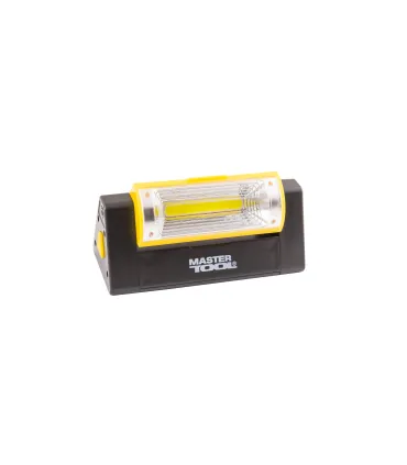 Latarka magnetyczna MASTERTOOL COB LED ze światłem bocznym 6*0, 2W LED/3W, 150 Lum 8000K, 15m, 4xAAA, ABS 94-0809