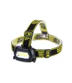 Latarka czołowa MASTERTOOL regulowana 3 funkcje, 3W COB LED, 120 Lum/7000K, 10 m, 3xAAA, ABS 94-0810