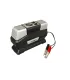 Kompresor samochodowy WERTVOLL 2-tłokowy 60 l/min 12V/15A/180W/150Psi, futerał do przechowywania AC-2160