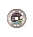 Tarcza diamentowa WERTVOLL UNIVERSAL CERAMICS do ceramiki 125*1 mm 0,24 wys. segmentu 8 mm adapter 22,2 - 20 mm 12250 obr./min