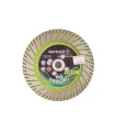 Tarcza diamentowa WERTVOLL TURBO CUT&POLISH 125*28 mm 0, 24 wysokość segmentu 8/24 mm Ø22, 2 M14 12250 obr./min DM-3125