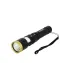 Latarka akumulatorowa WERTVOLL 8 funkcji, 5W LED/0,5W WHITE/RED/BLUE, 300 lm/7000K, 200 m, IP44, USB, Li-ion 2000 mAh, AL RX-800