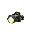 Latarka czołowa WERTVOLL akumulatorowa 4 funkcje dwustronna 3W CREE LED/3W COB LED 150 lm/8000K, 60 m, IP44, USB, Li-ion 1200 mA