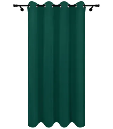 Zasłona zaciemniająca na przelotkach - Blackout Royal Emerald, szmaragdowozielona