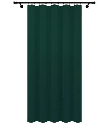 Zasłona zaciemniająca na taśmie marszczącej - Blackout Royal Emerald, szmaragdowozielona