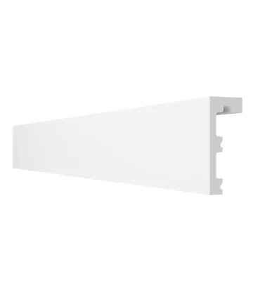 Karniszowa listwa sufitowa Deco LK1 - odpowiednia do podświetlenia LED 200cm x 10cm