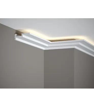 Dekoracyjna listwa oświetleniowa na sufit QL024 200 x 8.5 x 3 cm Mardom