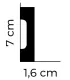 Elastyczna listwa przypodłogowa MD359F 200 x 7 x 1.6 cm Mardom flexible
