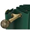 Metalowy karnisz Antyk 19 mm Wall Blackout Efekt Kula Modern