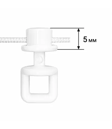 Ślizg ze sznurkiem 6cm (1mb)