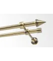 Karnisz metalowy antyk Ø 16 mm - Stizok inner