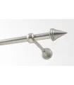 Metalowy karnisz nikiel satynowy Ø 16 mm - Stizok inner