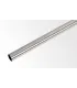 Drążek 160 cm Ø16 mm Efekt stali nierdzewnej