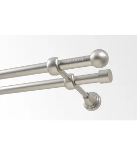 Satin nickel Ø 16 mm - Gula Bologna