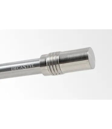 Zakończenie Cylinder Efekt stali nierdzewnej Ø16 mm szt. Końcówka Cylinder Efekt stali nierdzewnej Ø16 mm szt.