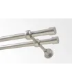 Karnisz metalowy Nikiel satynowy Ø 16 mm - Pullo
