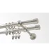 Nikiel satynowy Ø 16 mm - Pullo