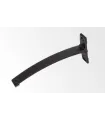 Wspornik pojedynczy 18cm Black