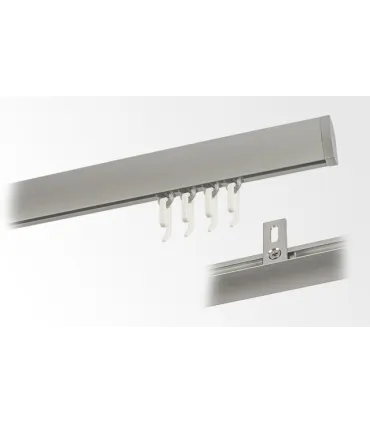 Karnisz pojedynczy profil aluminiowy KW INOX