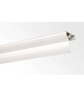 Karnisz aluminiowy podwójny biały malowany