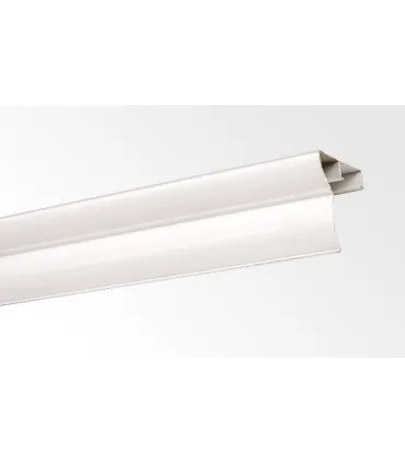 Karnisz aluminiowy podwójny biały malowany