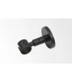 Wspornik pojedynczy 19mm sufitowy matowy czarny