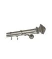 Metalowy karnisz Nikiel satynowy Ø 25/19 mm - Verdi