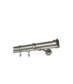 Metalowy karnisz Nikiel satynowy Ø 25/19 mm - Duo