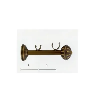 Classic wspornik podwójny dekoracyjny śr.30/20mm