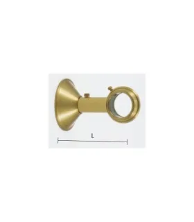 Art Deco wspornik pojedynczy zamknięty śr.30mm