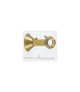 Art Deco wspornik pojedynczy zamknięty śr.20mm