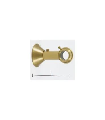 Art Deco wspornik pojedynczy zamknięty śr.20mm