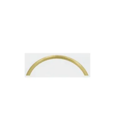 Art Deco drążek ryflowany wygięty 30x1.0 mm