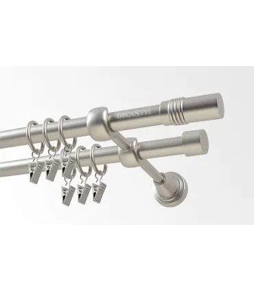 Nikiel satynowy Ø 19 mm - Cylinder