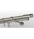 nikiel satynowy Ø 19 mm cylinder crystal