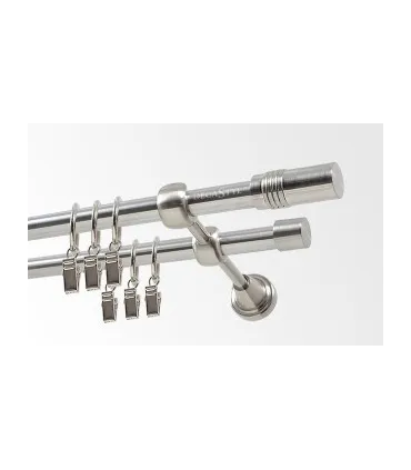 Efekt stali nierdzewnej Ø 19 mm Cylinder