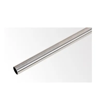 Drążek 240 cm Ø19 mm Efekt stali nierdzewnej