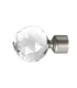 Końcówka Crystal Kula nikiel satynowy Ø25 mm sztuka
