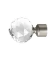 Końcówka Crystal Kula nikiel satynowy Ø25 mm sztuka