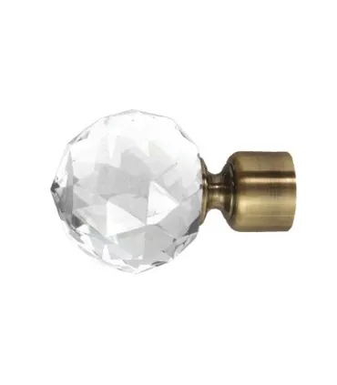 Końcówka Crystal Kula antyk Ø25 mm sztuka